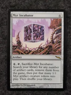 MTG Magic the Gathering Myr Incubator (212/306) Mirrodin NM (DS3D1L5) - Image 5