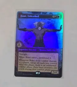 Bumi, Unleashed (Showcase) Avatar: The Last Airbender Foil - Image 1