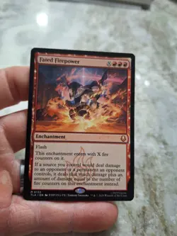 MTG Avatar M Fated Firepower #0132 Near mint - Image 1