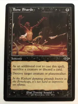 MTG Modern Horizons 2 Bone Shards Retro Frame 395 NM - Image 1