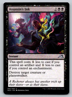 Assassin's Ink Kamigawa: Neon Dynasty Regular - Image 1