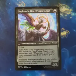 Sephiroth Fabled Soldier/One Winged Angel Final Fantasy Magic the Gathering - Image 2