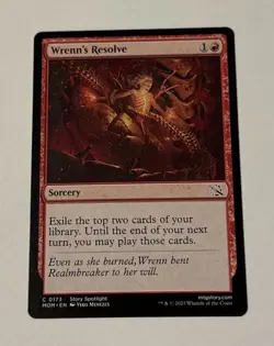 MTG WRENN'S RESOLVE - March of the Machine LP - Image 1