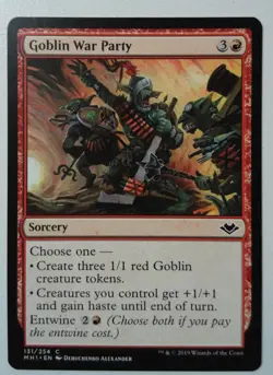 Goblin War Party *Common* Magic MtG x1 Modern Horizons - Image 1