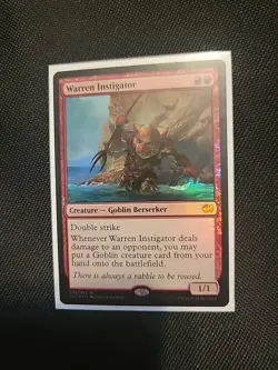 Warren Instigator Duel Decks: Merfolk vs. Goblins Foil - Image 1