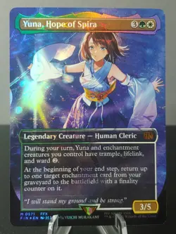 0571 Yuna, Hope of Spira Magic The Gathering Final Fantasy Chocobo Box Exclusive - Image 1
