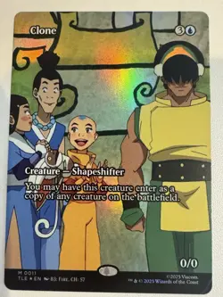 Clone (Borderless) Avatar: The Last Airbender: Eternal-Legal Foil #11 - Image 1