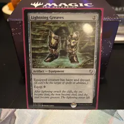 MTG x1 Lightning Greaves Commander 2017 Regular NM - Image 1