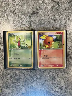 Pokemon Jumbo Lot With Binder Reshiram & Charizard GX Vaporeon Vmax 30+ Cards - Image 5