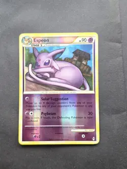 Espeon 4/95 Call of Legends Reverse Holo Rare Pokemon Card - Image 1