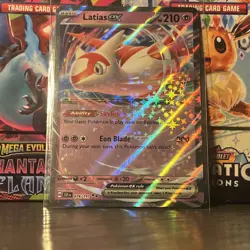Pokemon TCG - Surging Sparks - Latias EX - Double Rare Card - 076/191 confetti - Image 1