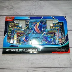Pokemon Greninja ex & Kingdra ex Special Collection - New & Sealed - Image 1