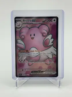 2024 Pokemon TCG Twilight Masquerade Blissey Ex #201 NM - Image 1