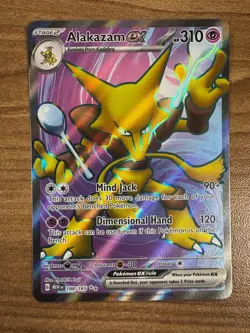 Alakazam EX 188/165 Full Art - Pokemon SV 151 - Near Mint/NM - Image 1