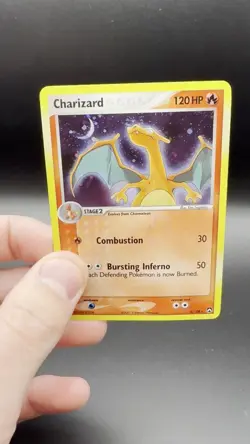 🍥2007 Pokemon Power Keepers Charizard 6/108 Holo - MP / HP with a Swirl! - Image 2