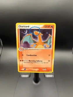 🍥2007 Pokemon Power Keepers Charizard 6/108 Holo - MP / HP with a Swirl! - Image 5