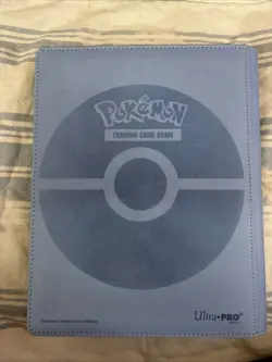 Pokemon PREMIUM Elite Binder - Ultra PRO Side Loading 9 Pocket - Lucario Used - Image 2