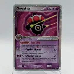 Pokemon EX Power Keepers Holo Claydol ex 93/108 Lightly Played - Image 1
