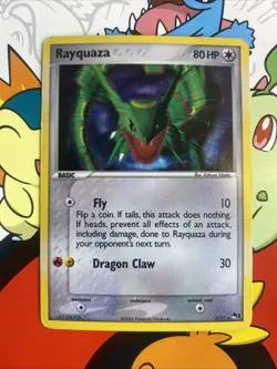 Rayquaza 3/17 - Holo Rare - Pop Series 1 Pokemon TCG LP/MP - Image 1