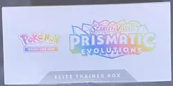 Pokemon TCG Prismatic Evolutions Elite Trainer Box ETB | SEALED 9 Booster Packs - Image 3