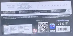 Pokemon TCG Prismatic Evolutions Elite Trainer Box ETB | SEALED 9 Booster Packs - Image 4