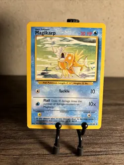 Pokemon TCG Magikarp Base Set 35/102 Regular Unlimited Uncommon-Fast Ship-LP! - Image 1
