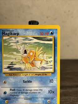 Pokemon TCG Magikarp Base Set 35/102 Regular Unlimited Uncommon-Fast Ship-LP! - Image 3