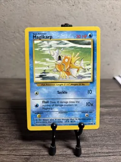 Magikarp 035/102 Base Set Regular-Vintage-WOTC-Pokemon TCG-Fast Shipping-LP!! - Image 1