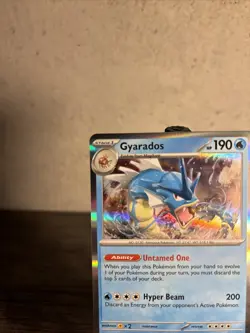 Gyarados 130/165 - Pokemon TCG Scarlet & Violet 151 - NM - HOLO RARE!! - Image 2