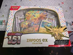 Pokemon - Scarlet & Violet 151 Zapdos EX Collection SEALED - Image 1