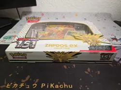 Pokemon - Scarlet & Violet 151 Zapdos EX Collection SEALED - Image 2