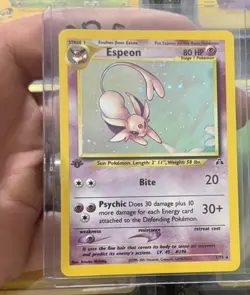 Espeon 1st Edition Holo Pokemon Neo Discovery - Image 1