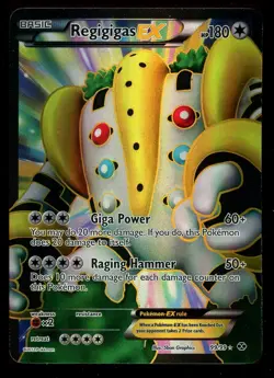Pokemon Regigigas EX 99/99 Black & White Next Destinies Full Art Ultra Rare MP - Image 1
