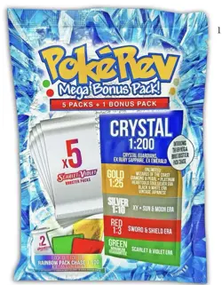 🔥PokeRev Pokemon Mystery Pack Crystal 8.0 Sealed In hand - 🔥 - Image 1