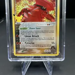 Pokemon Celebrations 25th Team Magma's Groudon CGC Mint+ 9 Holo Rare 2021 - Image 4