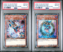 Dark Magician Girl - PSA 8 Bundle - RA03-EN123 - Platinum Secret Rare - Yugioh - Image 1