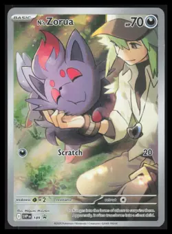 N's Zorua Promo SV: Scarlet & Violet Promo Cards 189 NM - Image 1