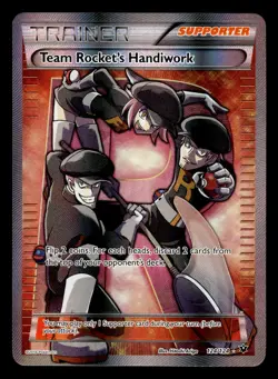 Team Rocket's Handiwork 124/124 Ultra Rare Fates Collide Pokemon Card - Image 1