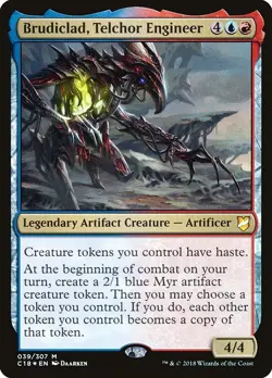 1x Brudiclad, Telchor Engineer - Foil NM Eng MTG - Commander 2018 - Image 1