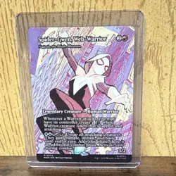 MTG Spider-Man Spider-Gwen, Web-Warrior Borderless Eternal Legal Regular - Image 1