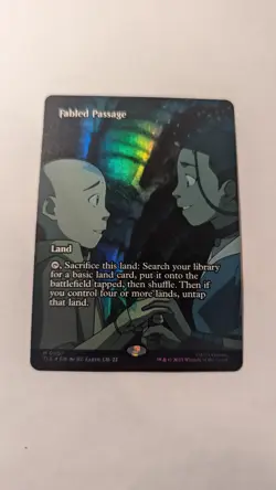 Fabled Passage (Borderless FOIL) TLE Avatar: the Last Airbender - MTG - Image 1