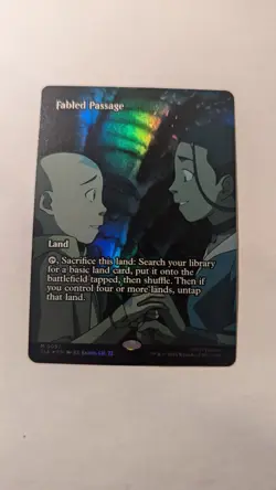 Fabled Passage (Borderless FOIL) TLE Avatar: the Last Airbender - MTG - Image 2