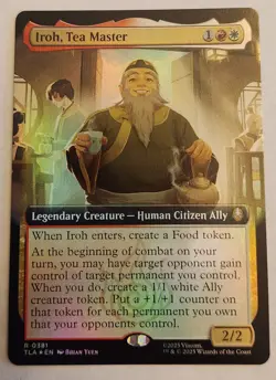 Iroh, Tea Master (Extended Art) Avatar: The Last Airbender Foil - Image 1