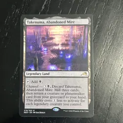 MTG - Takenuma, Abandoned Mire - Kamigawa: Neon Dynasty - Regular - Image 1