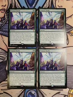 4x Venture Forth - NM/M CLB MTG Magic the Gathering - Image 1