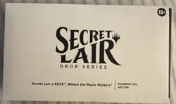 MTG Secret Lair x Kexp: Where the Music Matters Rainbow Foil Edition - Image 1