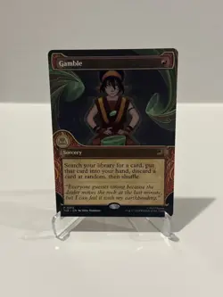 Gamble (Showcase) [Avatar: The Last Airbender: Eternal-Legal] Near Mint - Image 1