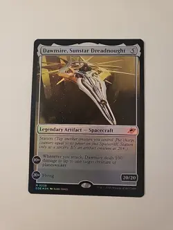MTG - NM - Dawnsire, Sunstar Dreadnought - Edge of Eternities - #238 - Foil - Image 1