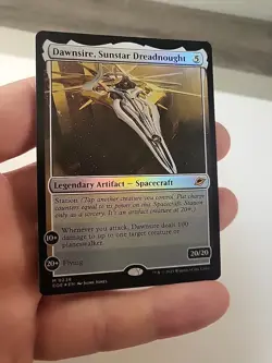 MTG - NM - Dawnsire, Sunstar Dreadnought - Edge of Eternities - #238 - Foil - Image 3