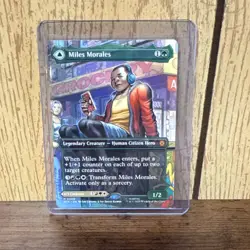 MTG Miles Morales (0200) (Borderless) Spider-Man Regular - Image 1